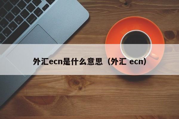 外汇ecn是什么意思（外汇 ecn）