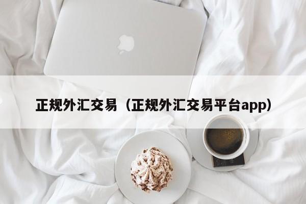 正规外汇交易（正规外汇交易平台app）