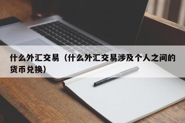 什么外汇交易（什么外汇交易涉及个人之间的货币兑换）