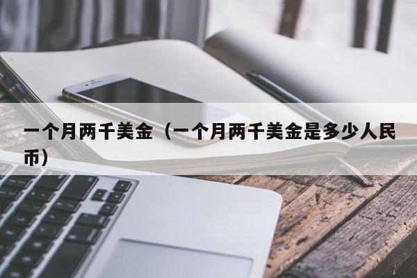 一个月两千美金（一个月两千美金是多少人民币）